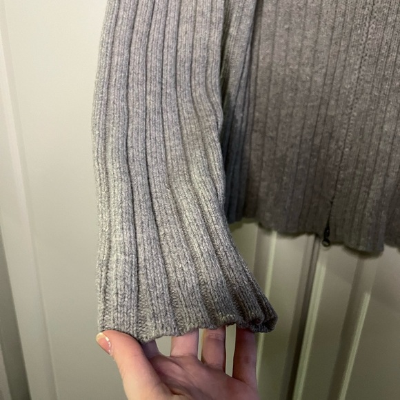 Vintage Banana Republic Lambswool Cashmere Full Zip Sweater - Picture 8 of 11